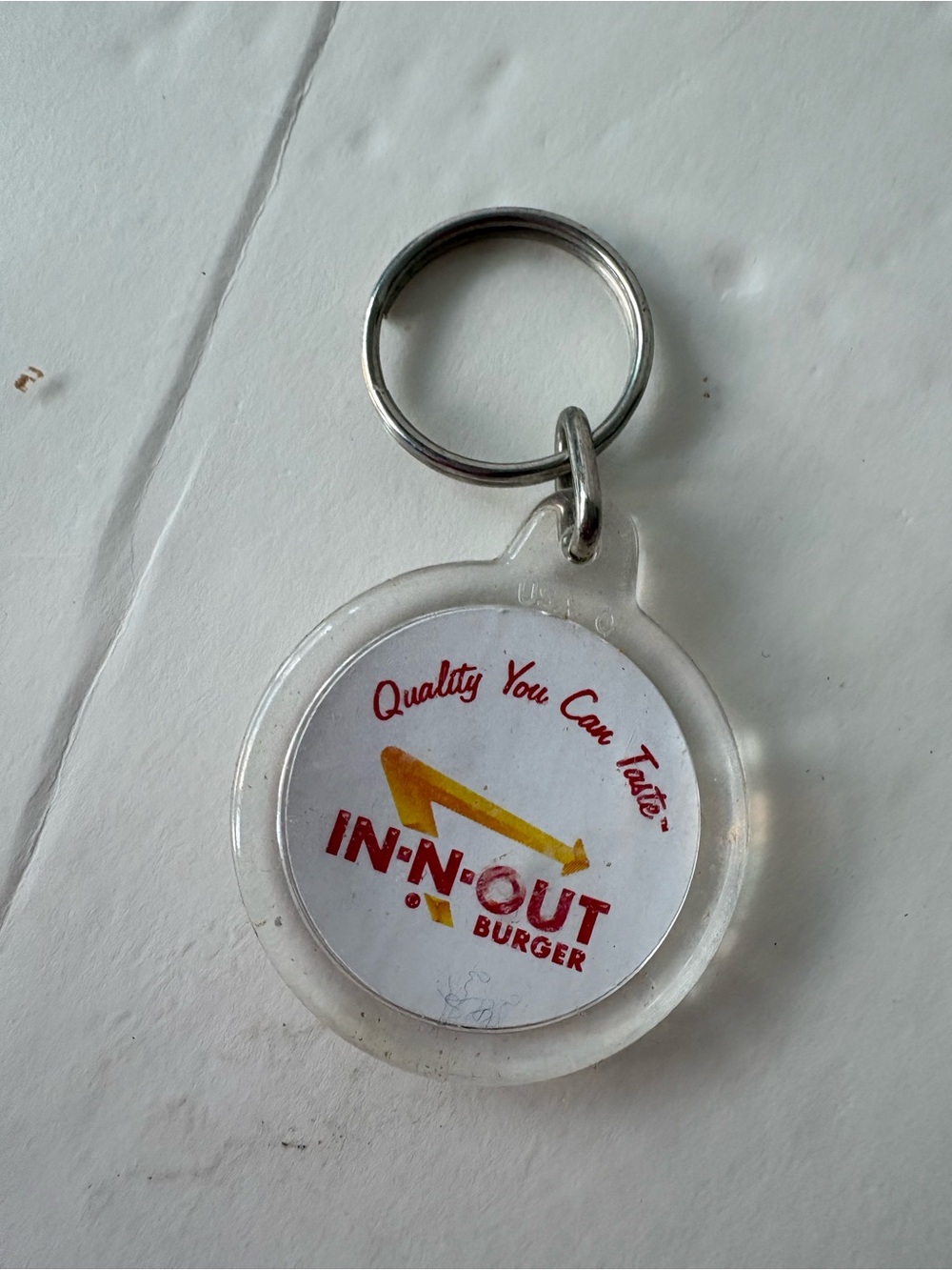 In And Out Burger Keychain